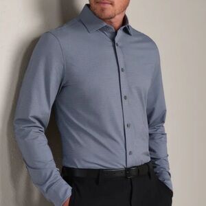 Rhone Commuter Spread Collar Shirt, Medium
